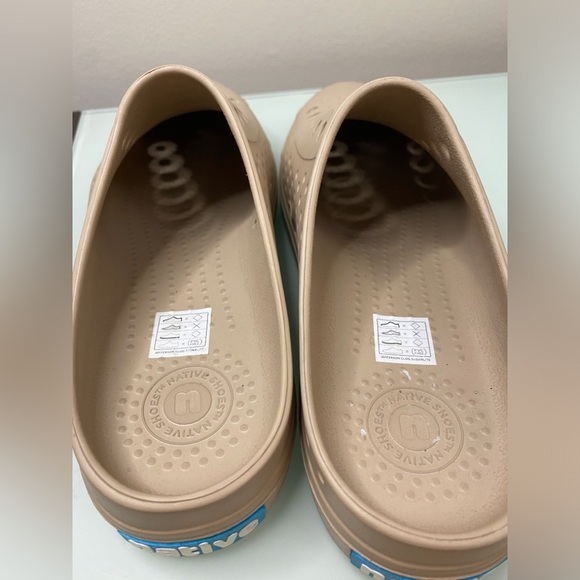 Native Unisex Jefferson Sugarlite Clog // Flax Tan - Picture 6 of 6